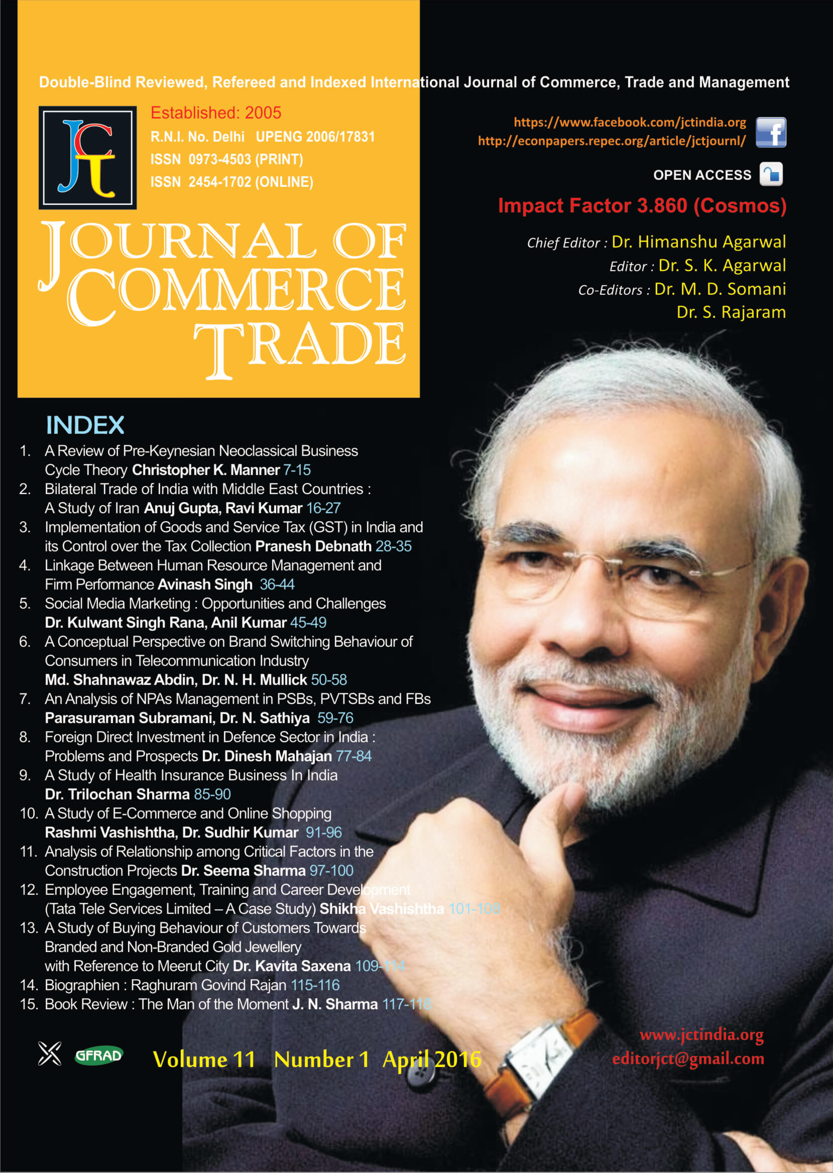 April 2016 Cover