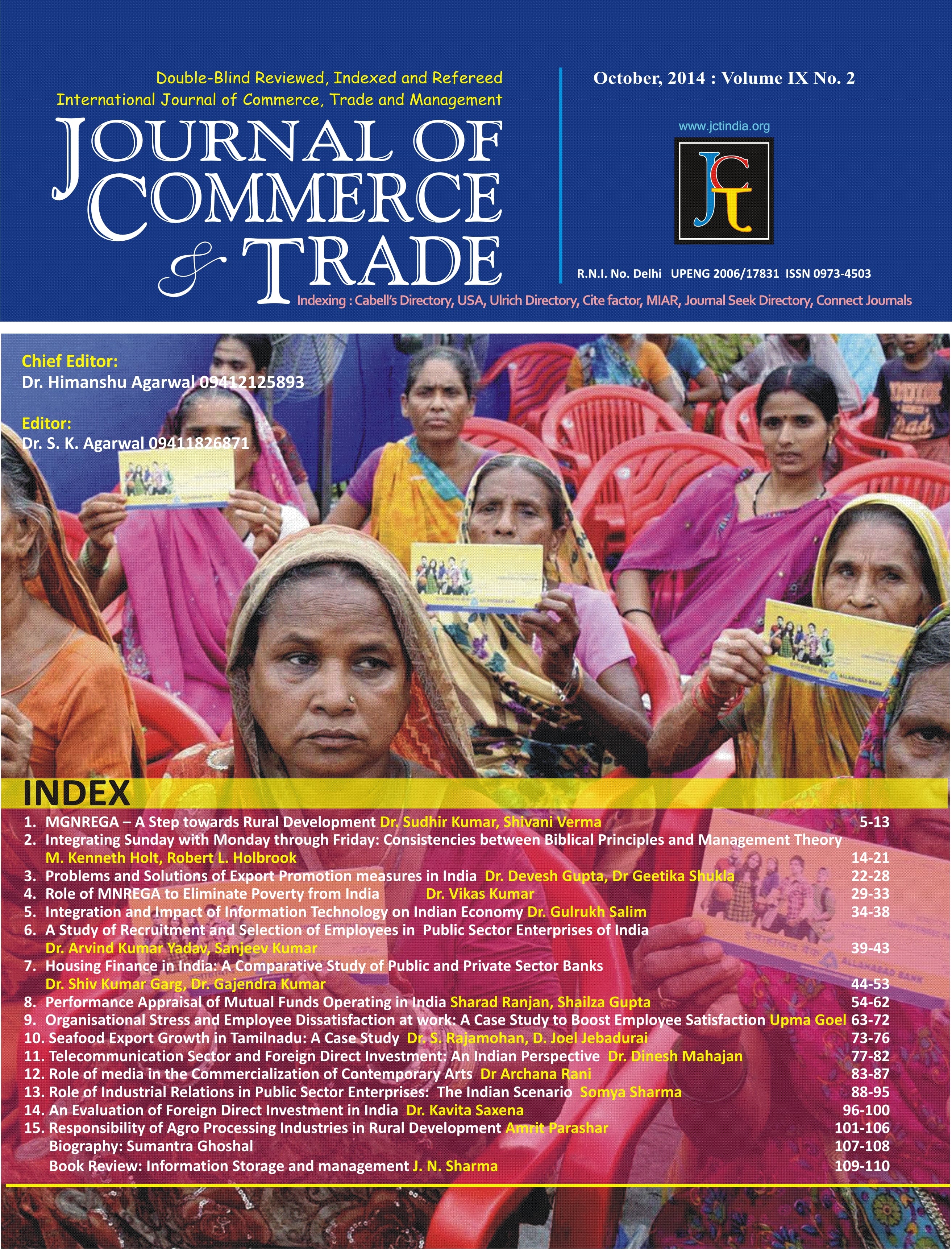 October 2014 Cover