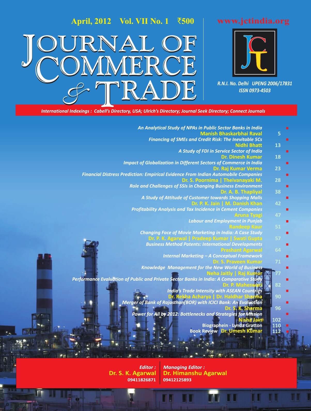 April 2012 Cover