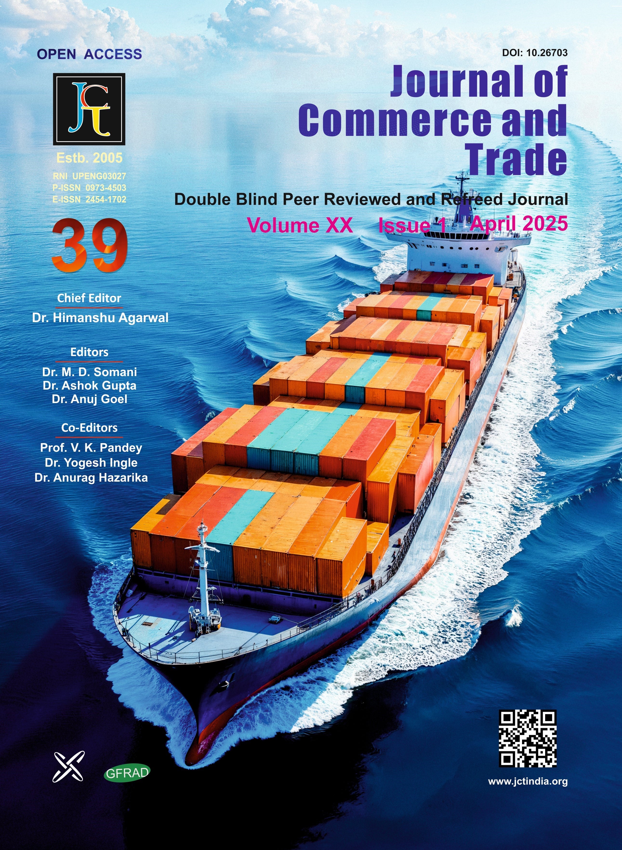 					View Vol. 20 No. 1: April 2025
				